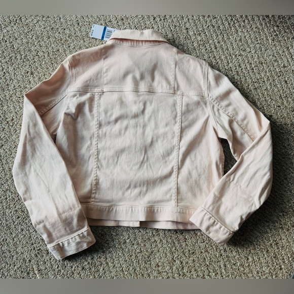 NWT Michael Kors Blossom Denim Jacket - Picture 4 of 6